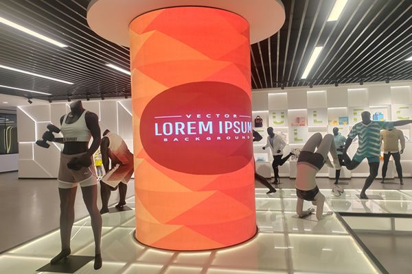 大型商場(chǎng)商店使用P幾的全彩LED顯示屏好?